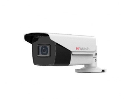 Внутренняя видеокамера HiWatch DS-T506(D) 5Мп, Motor-zoom 2.7-13.5мм, цилиндр,EXIR-40м, пластик