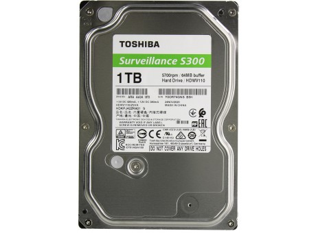 1Тб Жесткий диск Toshiba HDWV110UZSVA 5700RPM Sata-III