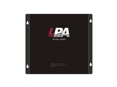 Настенная система оповещения LPA-MINI300 300 Вт/100 В, 1 зона, 1 мик., 1 лин. вх., контроль линий
