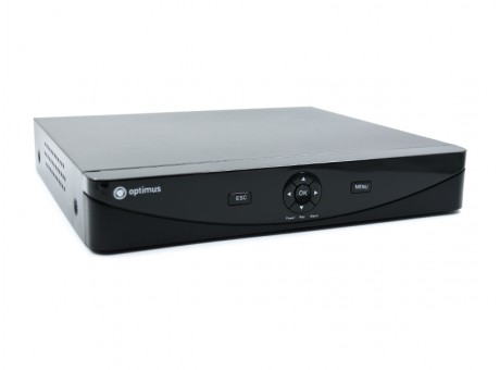 IP-видеорегистратор 10-и канальный Optimus NVR-5101_V.1 до 8Мп, 1 SATA HDD до 14ТБ, до H.265