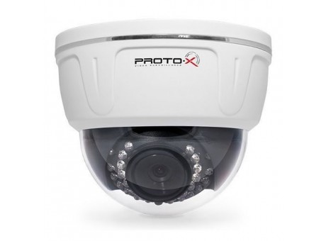 Proto  IP-Z10D-SH20V212IR-P 2.8 мм, внутренняя IP-видеокамера, 2 Мп, купольная, ИК-30м, IP50