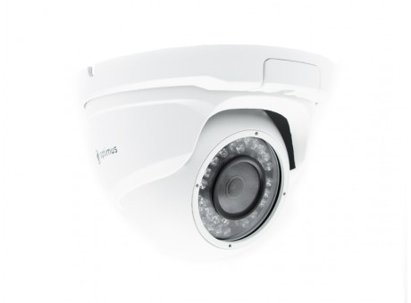 Уличная IP-видеокамера Optimus IP-E042.1 PE 2.8мм, 2.1 Мп, купольная, ИК-20м, IР66