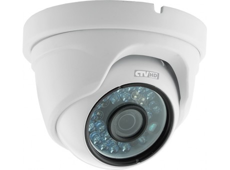 Внутренняя видеокамера CTV CTV-HDD3620A SE, 3,6мм, 2 Мп, купольная, ИК-20м, IP66