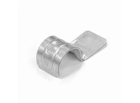 PR08.2753 Скоба металлическая однолапковая СМО 16-17 без отверстий (100 шт/уп)