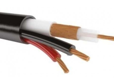 КВК 2П 2х0,5 (SyncWire) кабель комбинированный для видеонаблюдения, для внешней прокладки, м