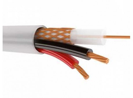 КВК 2В 2х0,75 (SyncWire) кабель комбинированный для видеонаблюдения, для внутренней прокладки, м