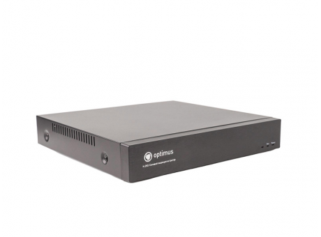 IP-видеорегистратор 10 кан Optimus NVR-5101-8P_V.1 до 8Мп, 8POE, 1 SATA HDD до 14ТБ, до H.265