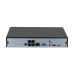 IP Видеорегистратор 4-х к. DHI-NVR2104HS-P-S3 с РОЕ до 12Мп; Входящий поток на запись: до 200Мбит/с