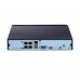 IP-видеорегистратор 4-х канальный QTech QVC-NVR-104/2MP-4POE POE до 2Мп, 1 SATA3 до 8Тб, до H.264