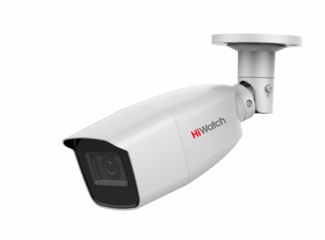 Уличная видеокамера HiWatch DS-T206(B) 2.8-12мм, 2Мп цилиндрическая, HD-TVI, ИК 40м