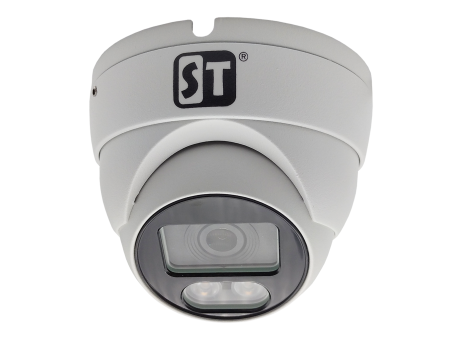 Уличная IP-видеокамера ST-S2511 FULLCOLOR 2.8мм, 2.1 Мп, купольная LED-20м, цветная съёмка ночью
