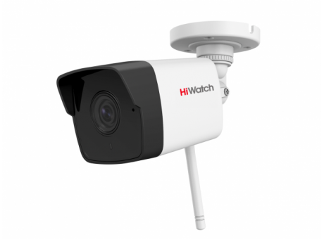 IP-камера HiWatch DS-I250W(C), 2,8 мм, 2Мп, цилиндр., Wi-Fi, микрофон, EXIR-30м, MicroSD, IP66