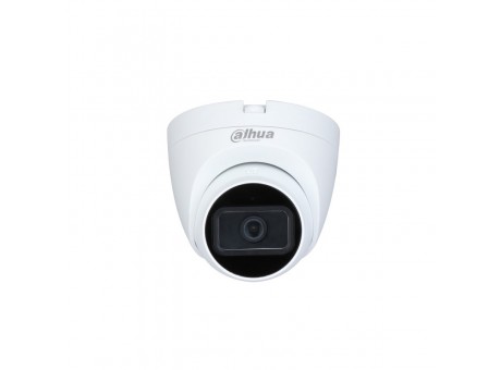 Уличная видеокамера  Dahua DH-HAC-HDW1200TRQP-A-0360B, 3.6мм 2Мп, шар в стакане с микрофоном, ИК-30м