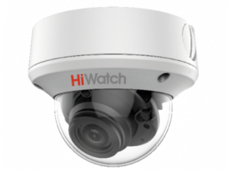 Уличная купольная HiWatch DS-T208S(2.7-13,5 mm) 2Мп  HD-TVI камера с EXIR-подсветкой до 60м HiWatch