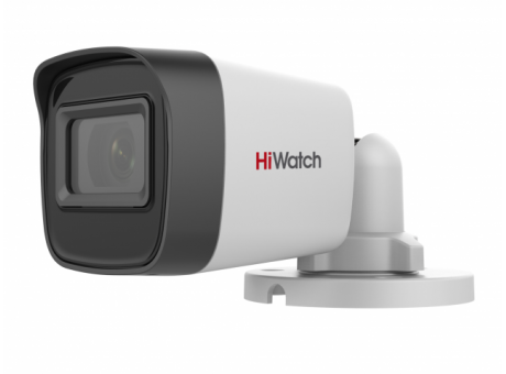 Уличная видеокамера HiWatch HDC-B020(B) (2.8 mm) 2Мп, цилиндрическая, HD-TVI камера, подсветка 20м