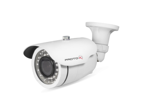 Уличная видеокамера Proto AHD-8W-EH10V212IR 2.8-12мм, 1 Мп, цилиндрическая, ИК-30м, IP66