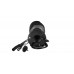 Уличная видеокамера Qtech QVC-AC-201BG 2.8мм, 2Мп, цилиндрическая, черная, ИК-20м, IP67, металл