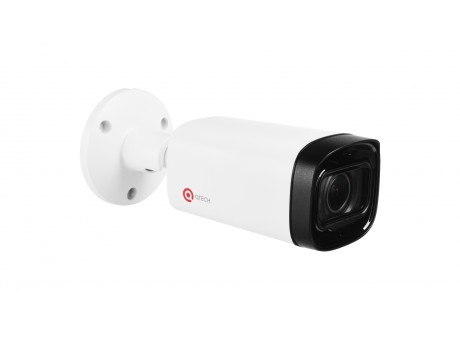 Уличная видеокамера Qtech QVC-AC-201ZD motor. 2.7-12 мм, 2 Мп, цилиндрическая, ИК-60м, IP67